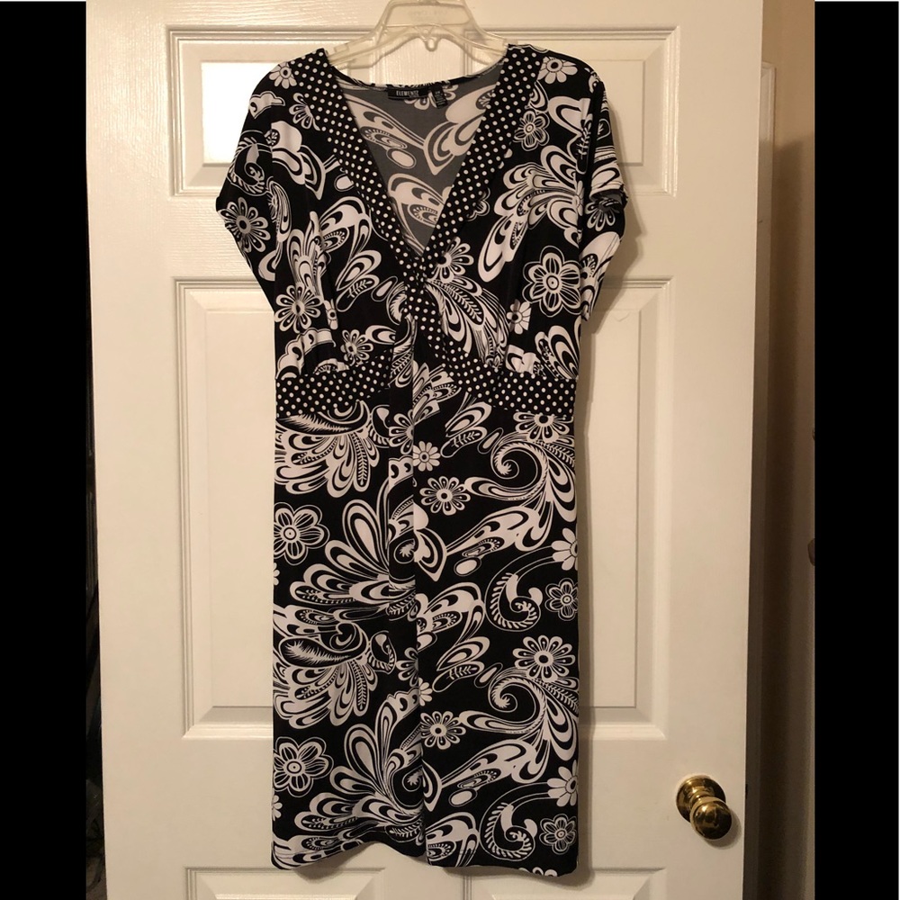 Black and white Dress